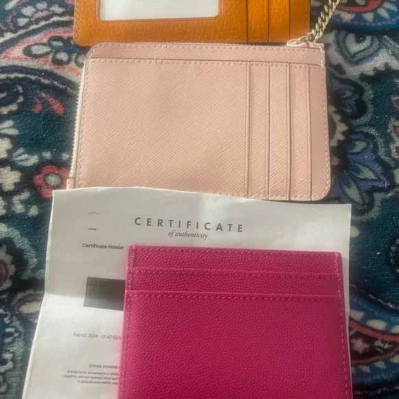 Micheal korsJet kate spade and Saint laurent YSL wallet bundle Accessories